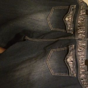 Vanilla Star Pants - Vanilla Star Jeans skinny 18 decorative distressed Vanilla Star Pants - Vanilla Star Jeans skinny 18 decorative distressed